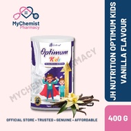 [JH NUTRITION] Optimum Kids Vanilla Flavour 400gm Can - suitable for picky eaters, can help kids to grow up