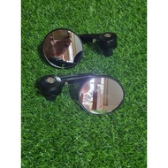 Cafe racer hunchback mirror