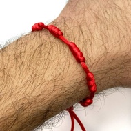 7-node Red Rope Bracelet Can Bring Good Luck and Blessings