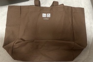UNIQLO LifeWear 啡色帆布袋