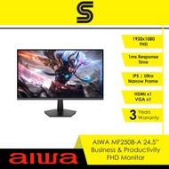 AIWA MF2508-A 24.5'' FHD 100Hz IPS Productivity Monitor