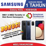 SAMSUNG Galaxy A02s (4/64 GB) / Galaxy A12 (6/128GB) - Garansi RESMI