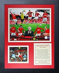 Legends Never Die Manchester United FC Greats Collage Photo Frame, 11" x 14"
