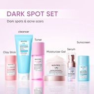 SKINTIFIC Official[6PCS!!]SKINTIFIC-Paket-Skincare Set | Serum Moisturizer Gel Toner Sunscreen Clean