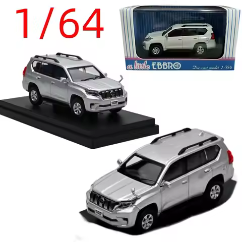 EBBRO diecast 1/64 scale Land Cruiser Prado off-road vehicle model alloy Land Cruiser Prado SUV vehi