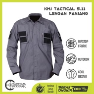 Baju Kemeja Kantoran Pria Trendy Tactical 511 Lengan Panjang Tactical