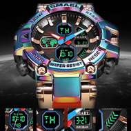 Jam Tangan Sport Analog Digital Pria Wanita Merk SMAEL 8027