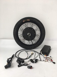 NBPOWER Programmable, QS 3000W Motorcycle Electric Bike Conversion Kit, 72V 80A Savoton Sine Wave Pr