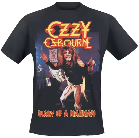 Ozzy Osbourne Heavy Metal Art T-shirt, Unisex, Heavy Metal Retro Band Rock Street Hip-hop Enthusiast