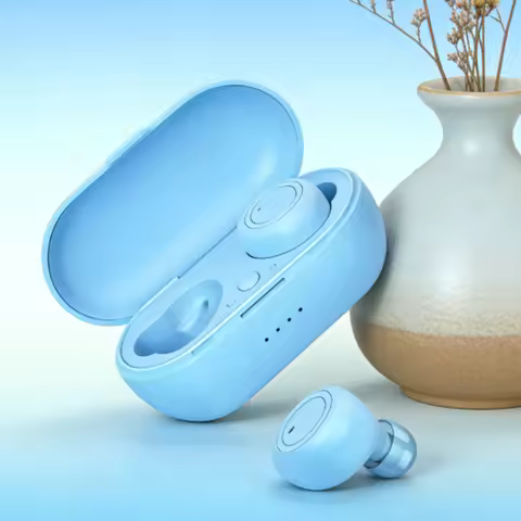 New TWS Bluetooth Earphones Wireless Headset Deep Bass Earbuds True Wireless Stereo Headphones Sport