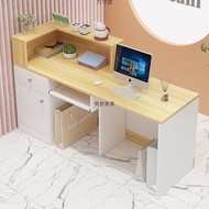 Reception Shop Courtyard Cash Register Restaurant Bar Front Desk Light Luxury Reception Desk Small F