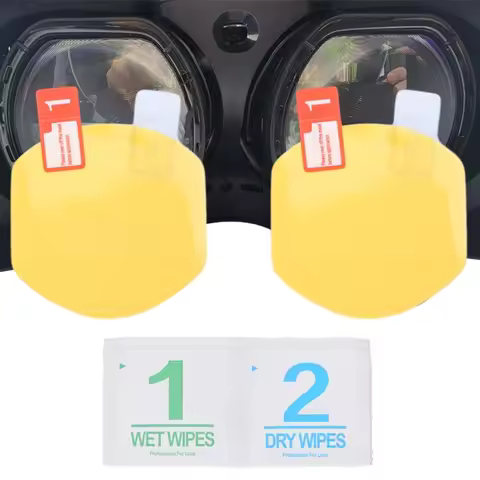Lens Protective Film Cover for PS VR2/Pico 4 VR/StarV M Glasses Anti-Bubble Clear Film Blue Light Bl