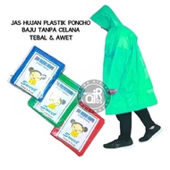 Thick LDPE HDPE Plastic Raincoat 0,4 Raincoat Long Sleeve Poncho Plastic Rain Coat