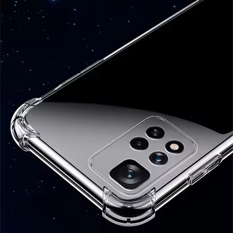 Clear Cover For Xiaomi Redmi Note 10 11 12 4G 10s 11s 12s 12 Pro A1 A2 Plus 10 2022 10C 12C 13 13C 5