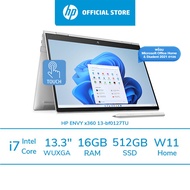 [ผ่อน 0%] โน๊ตบุ๊ค HP ENVY x360 Laptop 13-bf0128TU 13-bf0127TU /12th Gen Intel® Core™ Processor i5-1230 i7-1250U /Touch 13.3 WUXGA /16GB/512GB/ 3Yrs Onsite /Office H&amp;S 2021