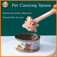 Pet Canning Spoon Dog Wet Food Mixing Spoon Long Handle Cat Spoon Can Opener
