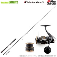 【タイラバ入門セット】●【今ならフロロリーダ1点プレゼント！】メジャークラフト　レッドバック 1G RB1-S66M＋アブガルシア オーシャンフィールド 3000H／3000SH