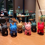 GANTUNGAN B_shop888 Dog Keychain Dog Keychain Bag Accessories Keychain Souvenir Cute Gemoy