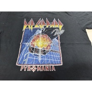 ️B00015 ️ Chest 44 Length 29" Def Leppard Second-Hand T-Shirt Vintage Brand Cartoon Band Fun Pattern