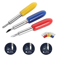 🇲🇾PA 1pcs - Blade for Holder Roland Cameo 4 & 5 Skycut Suchi Ezcut Blade Plotter 30 45 60 Degree Vin