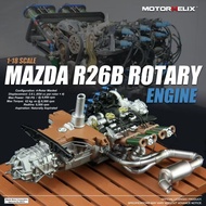 MOTORHELIX 1: 18 Mazda Mazda 787B Engine Finished Model Static Ornamental Ornaments