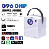 Q96 OHP Portable Projector 2.4G& 5G Dual WiFi/ Bluetooth function support Video Display