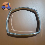 Headlight Cover Decoration Frame For Scomadi TT125 TT200 Black And Chrome