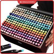 MW Alcohol Marker Pen Aacrylic Marker Painting Marker Colored Pen Acrylic Highlighter Pen Set