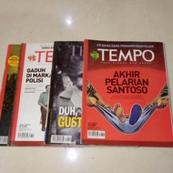 Tempo magazine 1 KLO 4 books Rp. 25,000 used