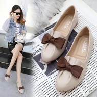 ZA8 LANCHO Kasut Perempuan Women's Plus Size(35-43) Flats Bowknot Fashion Soft Sole Flats