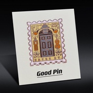 Sherlock Holmes Baker Street 221B Metal Lapel Pin Stamp Style Badge Pin Accessory Speedy Cartoon Ani