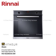 Rinnai RO-E6206XA-EM 6 Function Built-In Oven Extra Large Capacity: 70L