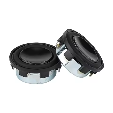 2pcs/lot 1 Inch Full Range Speaker 28mm 4/8 Ohm 3W NdFeB Magnet Sound Mini Subwoofer Loudspeaker DIY