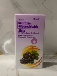 ALNIX 2.5MG/ML (CETIRIZINE DIHYDROCHLORIDE) 10 ML ORAL DROPS/ ANTIHISTAMINE