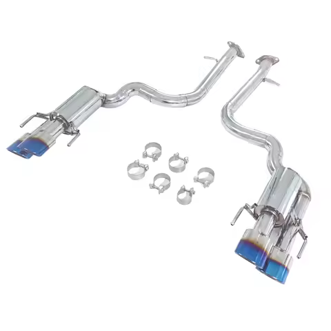 GFC is suitable for Lexus RCF GSF IS500 5.0L V8 Catback resonator tube sports car sound exhaust pipe