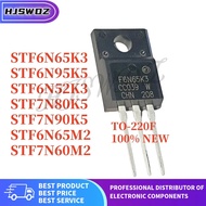 10pcs STF6N65M2 STF6N65K3 STF6N95K5 STF6N52K3 STF7N60M2 STF7N80K5 STF7N90K5 6N65M2 6N65K3 6N95K5 6N5