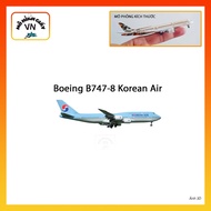 [1:400] Boeing B747-8 Korean Air Assembly Paper Model - MohinhgiayVN
