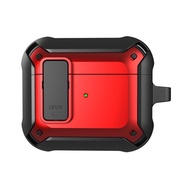 case airpods armor case for airpods 1 2 3 airpods pro - merah airpods 3