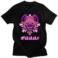 2025 gift for friends waffle shirt xs-3xl  Tshirt for men Kawaii Japanese Vaporwave Hyena TShirt Men
