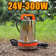 GOTZOLAR DC Pump 12-24V 300W ปั๊มน้ำ บาดาล จุ่ม แช่ ไดโว่ ปั้ม ดีซี สายไฟ 5 เมตร โครง สแตนเลส ทองแดง 100% โซล่าเซลล์ แบตเตอรี่ Battery Solar Cell