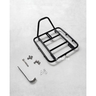 Ruck rack nomad front rack black stainless steel 304