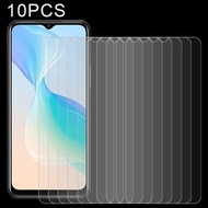 全城熱賣 - 適用於vivo iQOO U5x / Y35 4G 2022 / Y33s / Y76s / T1x / Y76 5G 10個一賣 0.26mm 9H 2.5D 半屏鋼化玻璃保護膜