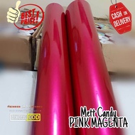 STICKER SKOTLET MERAH MAROON METALIK CANDY PREMIUM STIKER SCOTLITE MOTOR MERAH GELAP SKOTLET MOTOR