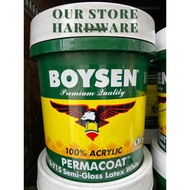 BOYSEN Permacoat Semi Gloss Latex White B-715 (16 Liters)