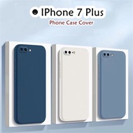 【Discount】 For IPhone 7 Plus Case Dirt resistant Silicone Full Cover Case Classic Simple Solid Color Phone Case Cover