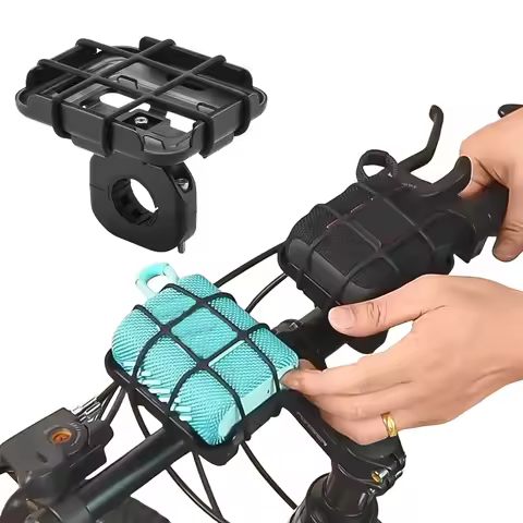 Universal Bicycle Speaker Mount Anti-slip Fixed Holder Portable Speaker Mount for JBL GO 4/GO 3/GO 2
