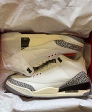 ❌拒絕假貨❌Air Jordan 3  “Retro White Cement Reimagined” 白水泥 「全新有單」