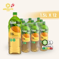 H&E Fuze Mango Tea 1.5L X 12 (BOTTLE)