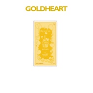 Goldheart 999 Gold 1G Birthday Wish Gold Bar