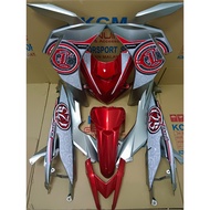 COVERSET HONDA DASH 110 V2,110 FI V3,125 V4 DESIGN BATIK EDITION